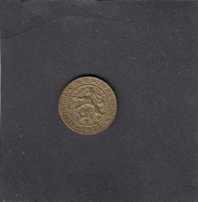 Beschrijving: 1 Cent WILHELMINA 